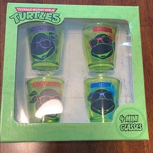 Ninja turtle shot glasses